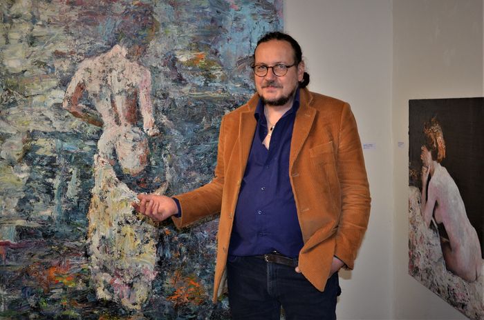 Komentovaná prohlídka výstavy obrazů Pavla Šmída