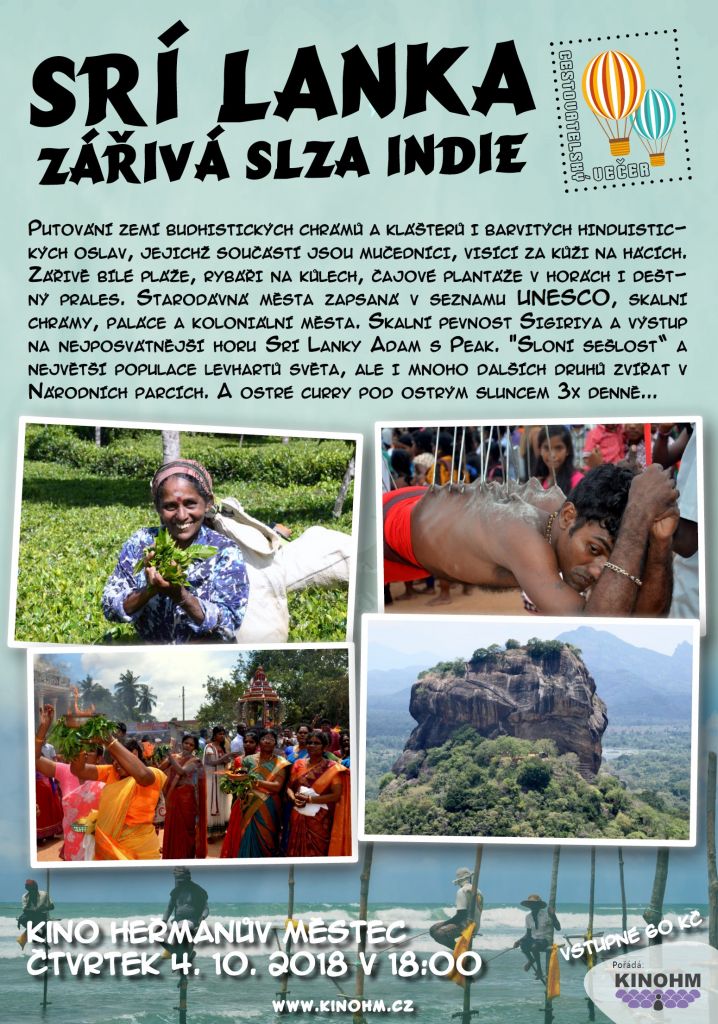 Cestovatelské zážitky ze Srí Lanky - Zářivá slza Indie