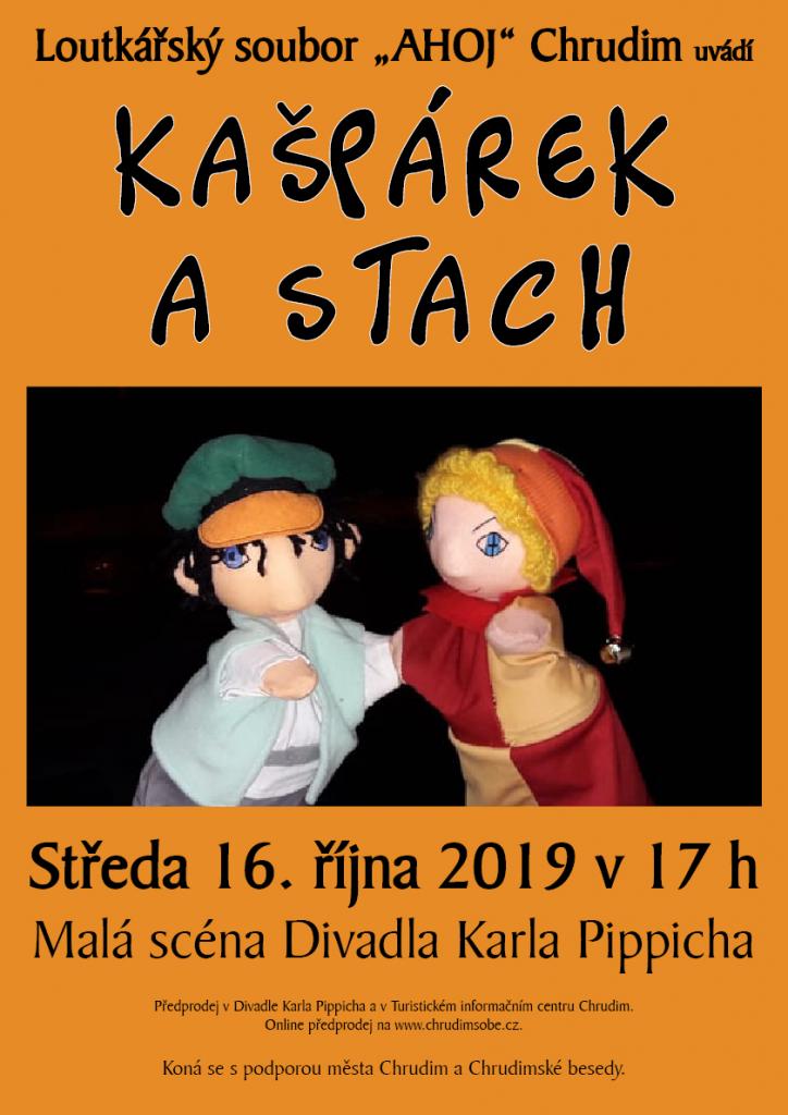 Loutková pohádka pro děti Kašpárek a Stach