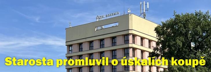 Starosta mezi řádky promluvil o úskalích koupě Hotelu Bohemia