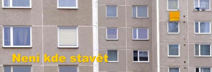 Není kde stavět, počet obyvatel města klesá