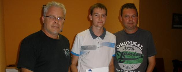 David Půlpán na Mistrovství České republiky ve stolním tenise reprezentoval bravurně