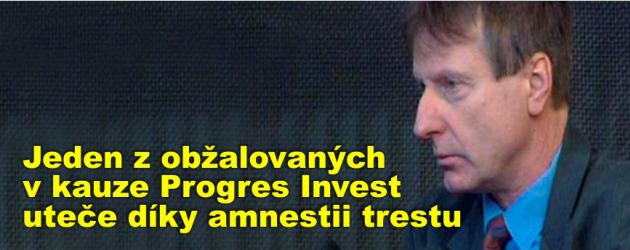 Jeden z obžalovaných v kauze Progres Invest - Pavel Dvořák, uteče díky prezidentské amnestii trestu