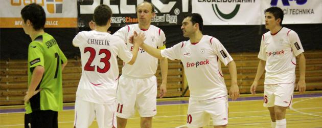 Ani reprezentační brankář Gerčák šesti brankám v síti Mýta nezabránil