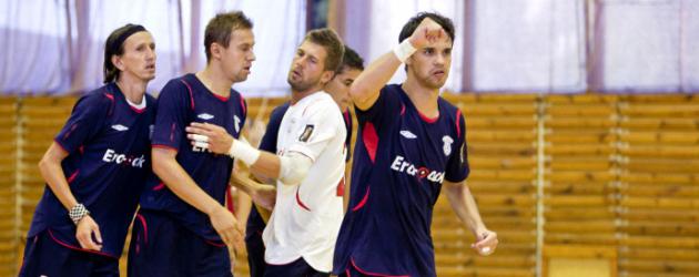 Futsalové derby zvládl lépe úřadující mistr
