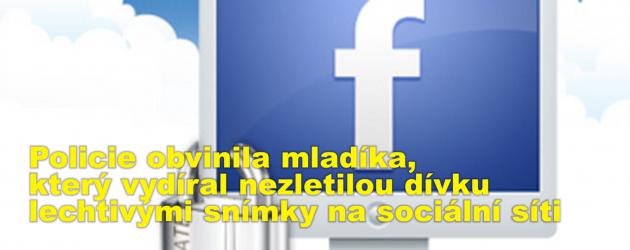 Policie obvinila mladíka, který vydíral nezletilou dívku lechtivými snímky na sociální síti 