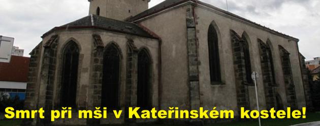 Během bohoslužby zemřela v Kateřinském kostele žena, případem se zabývá chrudimská policie