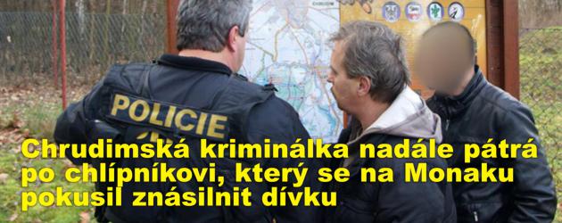 Chrudimská kriminálka nadále pátrá po chlípníkovi, který se na Monaku pokusil znásilnit dívku