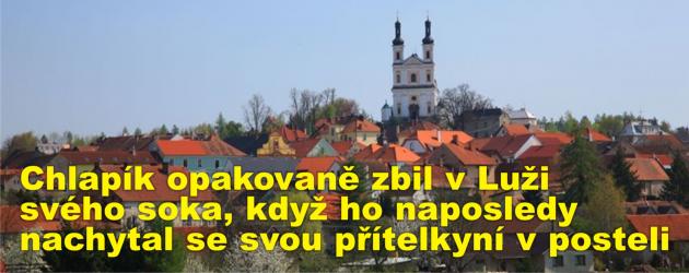Chlapík opakovaně zbil v Luži svého soka, když ho naposledy nachytal se svou přítelkyní v posteli
