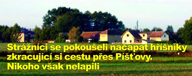 Strážníci se pokoušeli načapat hříšníky zkracující si cestu přes Píšťovy. Nikoho však nelapili