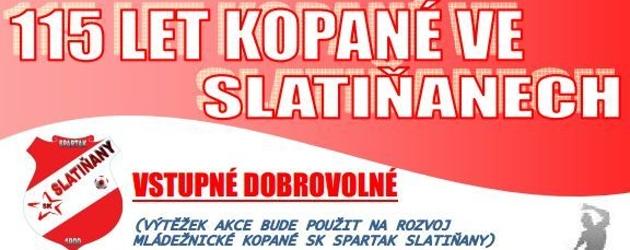 Fotbalové oslavy ve Slatiňanech přitáhnou řadu ligových osobností