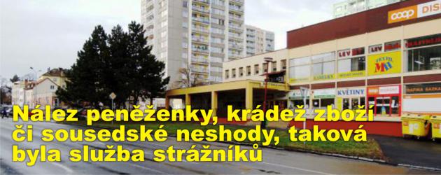 Nález peněženky, krádež zboží či sousedské neshody, taková byla služba chrudimských strážníků