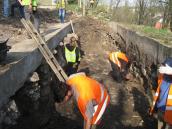 Oprava hradeb u bašty Prachárna pokračuje archeologickým průzkumem za jeden a půl milionu korun