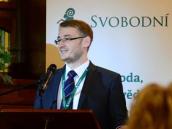 Novým místopředsedou Svobodných zvolen Josef Káles