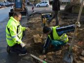 Nové chodníky v Topolské ulici a ve Vestci