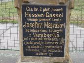 Úprava hrobů padlých v prusko-rakouské válce připomene 150. výročí ukončení tohoto konfliktu