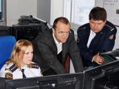 Jednání bezpečnostních rad v novém Krajském operačním a informačním středisku HZS Pardubického kraje