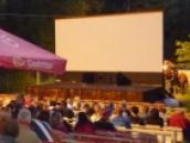 Letní kino v areálu kempu Konopáč