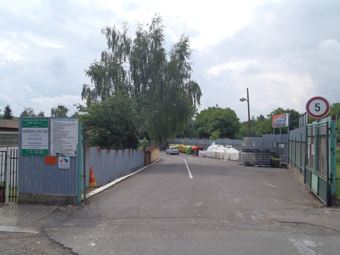 Sběrný dvůr projde rekonstrukcí. Zmizí odsud třeba unimobuňky a vyroste tu nová administrativní budova