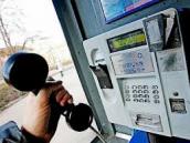 Bezdomovec se schovával v telefonní budce u hotelu Bohemia před nepříznivým počasím