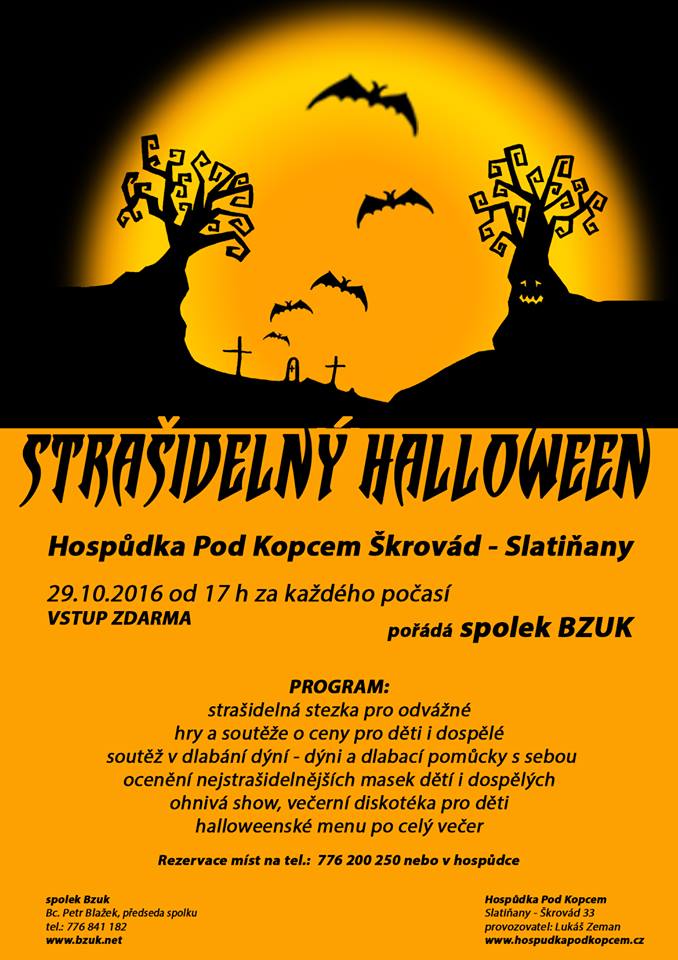 Připravte si dýně na Strašidelný Halloween!   