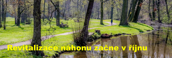 Revitalizace náhonu v Parku Střelnice začne v říjnu a bude stát miliony