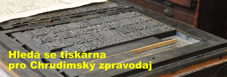 Hledá se tiskárna pro Chrudimský zpravodaj