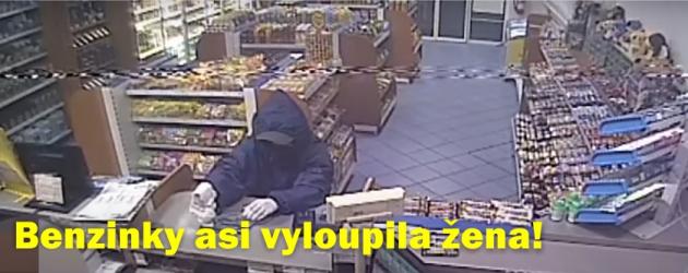 Obě benzinky možná vyloupila žena!