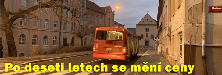 Zdražení MHD se má dotknout i zvýhodněného jízdného