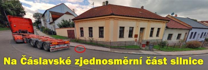 Na hlavním tahu na Čáslav musí v Chrudimi zjednosměrnit část silnice