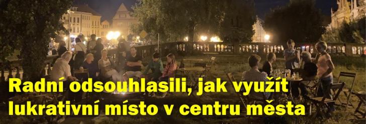 Na místě zbořeného domu bude občerstvovna