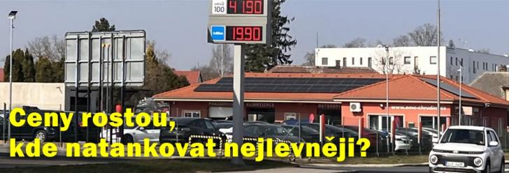 Ceny paliv na Chrudimsku rostou. Kde natankujete nejlevněji?