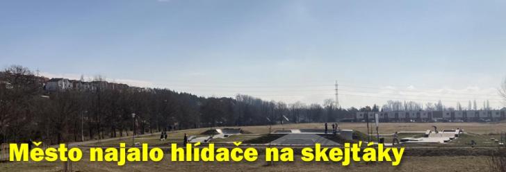 Skejťáci jsou pod dohledem. Město na ně najalo hlídače
