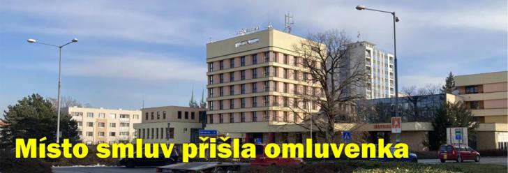 Místo dokumentů k hotelu Bohemia přišla omluvenka