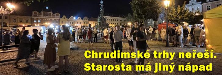 Chrudimské trhy neřeší. Posunout by se mohly jarmarky