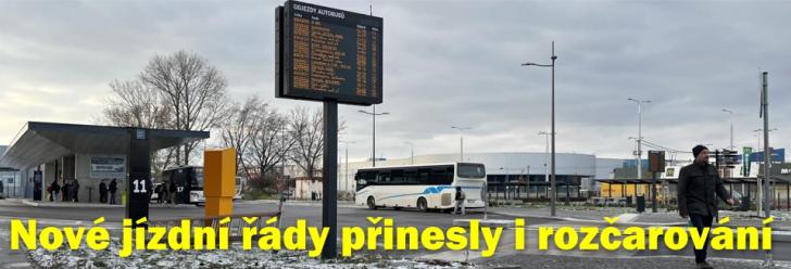 Nové vlakové jízdní řády s sebou přinesly i rozčarování
