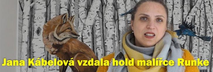 Jana Kábelová svou malbou v knihovně vzdala hold fauvistické malířce