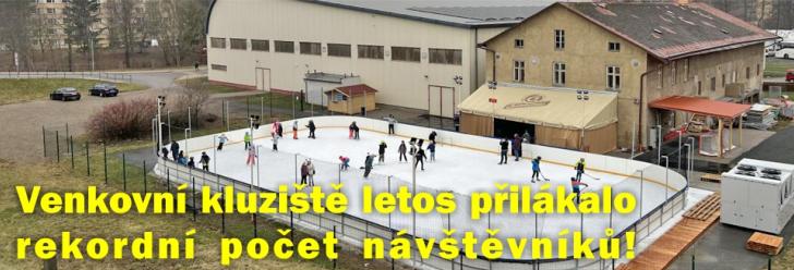 Kluziště přilákalo letos rekordní počet návštěvníků!