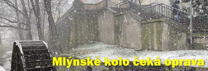  Konečně opraví mlýnské kolo v ulici Čs. partyzánů