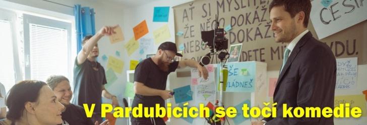 Cesta je cíl? V okolí Pardubic vzniká nová česká komedie