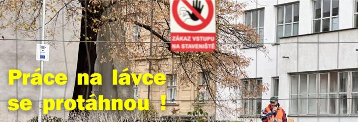 Práce na lávce L07 se protáhnou