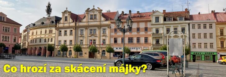 Starosta pohrozil: Kdo skácí chrudimskou májku, dostane pokutu 