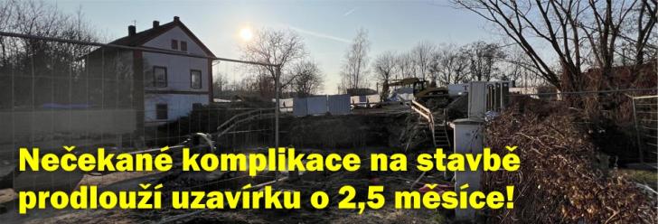 Nečekané komplikace mostu v Malecké prodlouží uzavírku o dva měsíce!