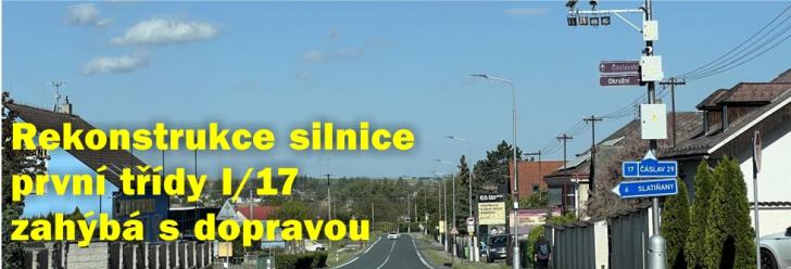 Rekonstrukce silnice zahýbá s dopravou mezi Chrudimí a Heřmanovým Městcem
