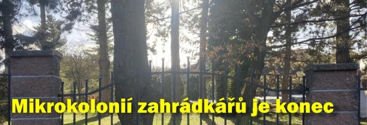 S mikrokoloniemi Na Rozhledně je konec!