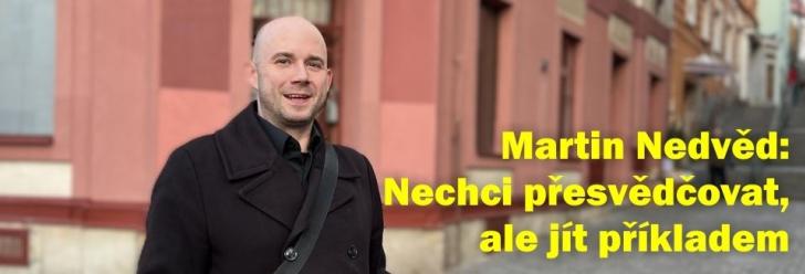 Městský architekt Martin Nedvěd: Nechci nikoho přesvědčovat. Snažím se jít příkladem