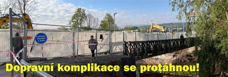 Diagnostika dopadla špatně. Dopravní komplikace se protáhnou