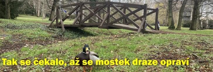 Cena je vysoká. Tak dlouho se čekalo, až postaví mostek celý znova