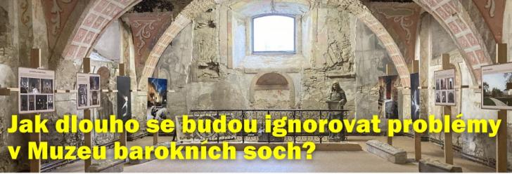 Unikátní Muzeum barokních soch dlouhodobě doplácí na ignorování základních pravidel