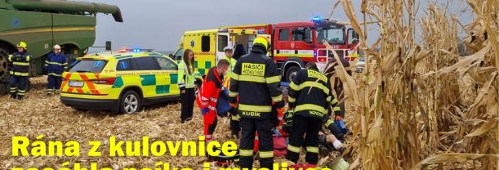 Střelba dvou myslivců skončila zabitým psíkem a prostřeleným lýtkem